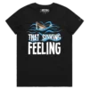 black female sinking boat and feeling t-shirt - VOICEART