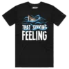 black male sinking boat and feeling t-shirt - VOICEART