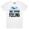 white male sinking boat and feeling t-shirt - VOICEART