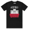 Black Male A Pole Vault and the Bank of Poland T-shirt design VOICEART