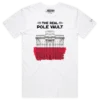 White Male A Pole Vault and the Bank of Poland T-shirt design VOICEART