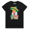 black female loose Premium t-shirt Donald Trump in a sombrero with a Hispanic Attack - VOICEART