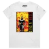 White Female Guns And Hoses Fireman Holding A Hose T-Shirt design VOICEART