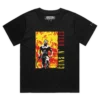 Black Female Loose Guns And Hoses Fireman Holding A Hose T-Shirt design VOICEART