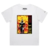 White Female Loose Guns And Hoses Fireman Holding A Hose T-Shirt design VOICEART