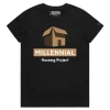 Black Female Millennial Housing Project, Cardboard Box T-Shirt design VOICEART