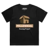 Black Female Loose Millennial Housing Project, Cardboard Box T-Shirt design VOICEART