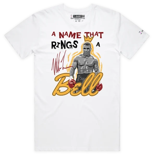 White Male The Mike Tyson T-shirt, a Name That Rings a Bell design VOICEART