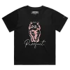 Black Female Loose Your ‘Purrfect’ Cat T-shirt design VOICEART