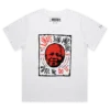 White Female Loose President Nelson Mandela Quote T-shirt design VOICEART