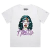 White Female Loose Hello, it's me. Can you hear me? Hello, how are you? tshirt design VOICEART