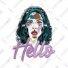 White Watermark Hello, it's me. Can you hear me? Hello, how are you? design VOICEART