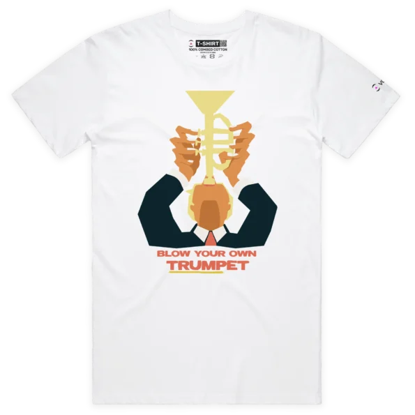 White Male Donald Trump sarcastic and Mildly Offensive T-Shirt design VOICEART