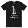 Black Male ‘I’m Better By Degrees’ T-Shirt design VOICEART