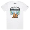 White Male Oh Dam T-shirt, With Two Beavers design VOICEART