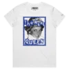 White Female ‘The Real Queen’ T-shirt design VOICEART