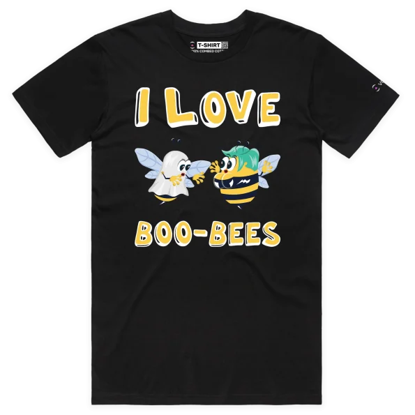 Black Male Your ‘I Love Boo-Bees’ T-shirt design VOICEART