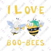 Black watermark Your ‘I Love Boo-Bees’ design VOICEART