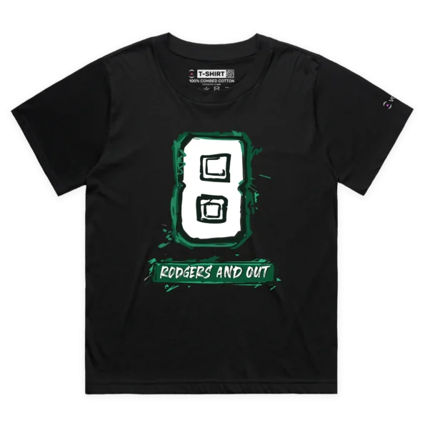 Black Female Loose Your ‘Rodgers And Out T-shirt’ design VOICEART