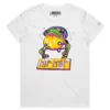 White Female Your Hip-Hop Frog Leaping T-shirt design VOICEART