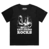 Black Female Loose Exploring Rainbow Rocks T-shirt design VOICEART