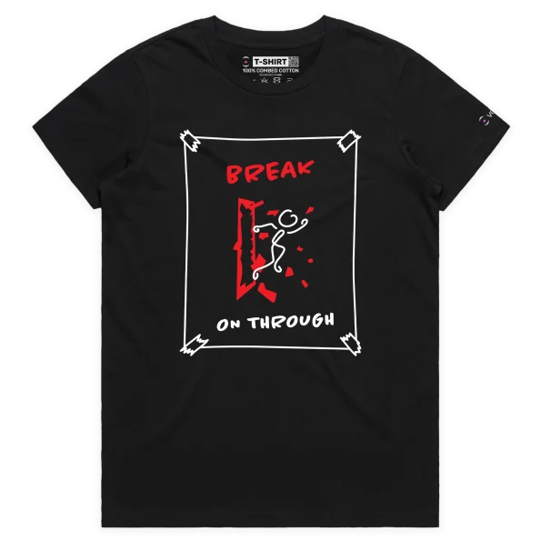 Black Female Your ‘Break On Through’ T-shirt design VOICEART