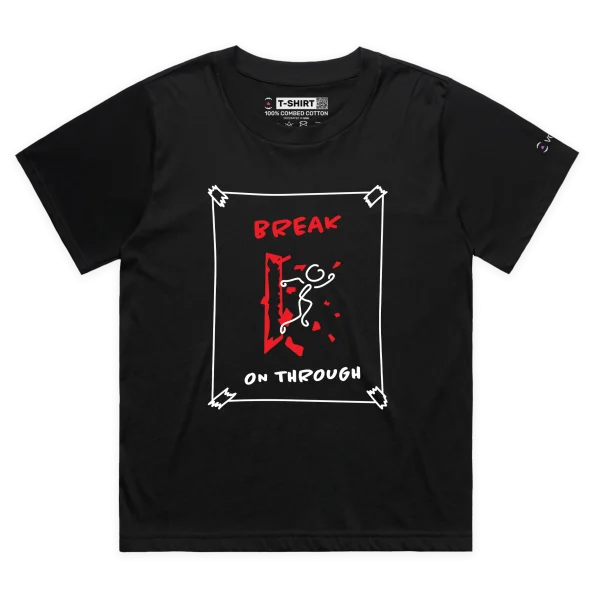 Black Female Loose Your ‘Break On Through’ T-shirt design VOICEART