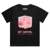 Black Female Loose ‘My Capital Has Been Frozen’ T-shirt design VOICEART