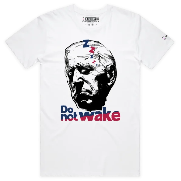 White Male Your ‘Do Not Wake’ T-shirt design VOICEART