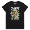 Black Female Your ’Cloudy With a Chance of No Brain’ T-shirt design VOICEART