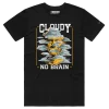 Black Male Your ’Cloudy With a Chance of No Brain’ T-shirt design VOICEART