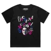 Black Female Loose Ronald Reagan ‘Facts Are Stupid Things’ T-Shirt design VOICEART