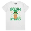 White Female President Joe Biden Irish Quote T-Shirt design VOICEART