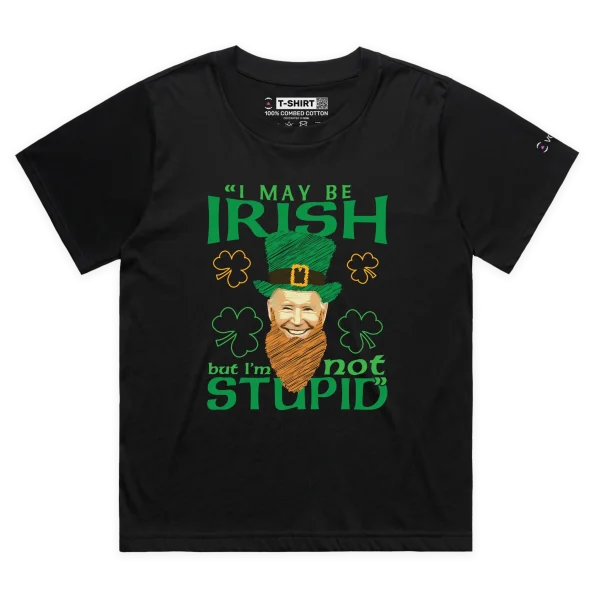 Black Female Loose President Joe Biden Irish Quote T-Shirt design VOICEART