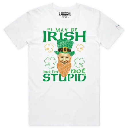 White Male President Joe Biden Irish Quote T-Shirt design VOICEART