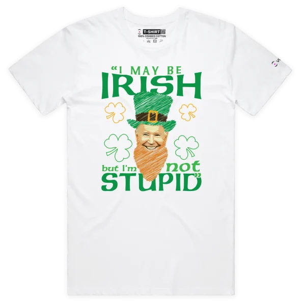 White Male President Joe Biden Irish Quote T-Shirt design VOICEART