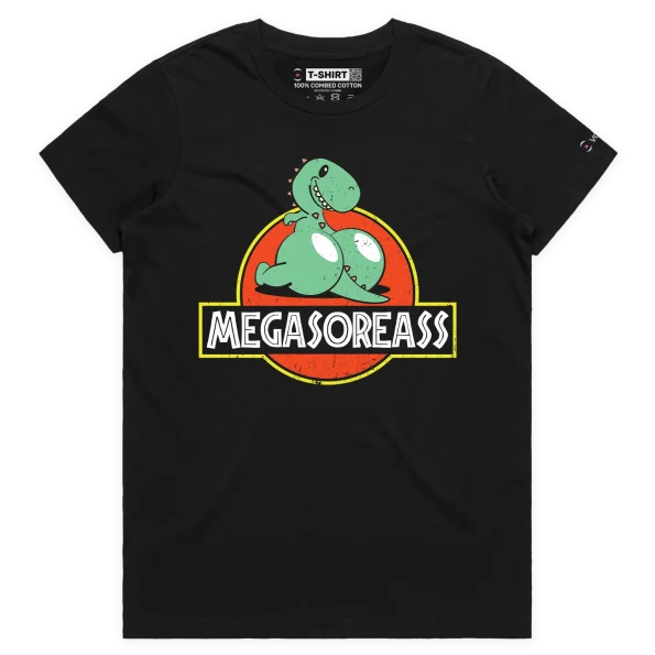 Black Female The Incredible Megasoreass T-shirt design VOICEART