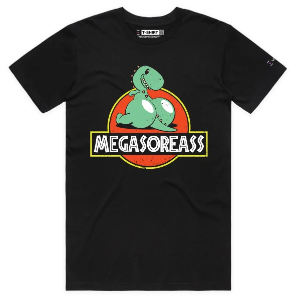 Black Male The Incredible Megasoreass T-shirt design VOICEART