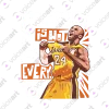 Black Watermark Basketball Legend Kobe Bryant Famous Quote design VOICEART