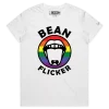 White Female Your Bean Flicker T-shirt design VOICEART