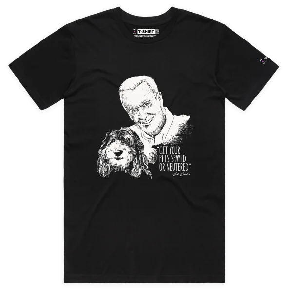 Black Male ‘Get Your Pets Spayed Or Neutered’ T-shirt design VOICEART