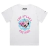 White Female Loose ‘The Steaks Are High’ T-shirt design VOICEART