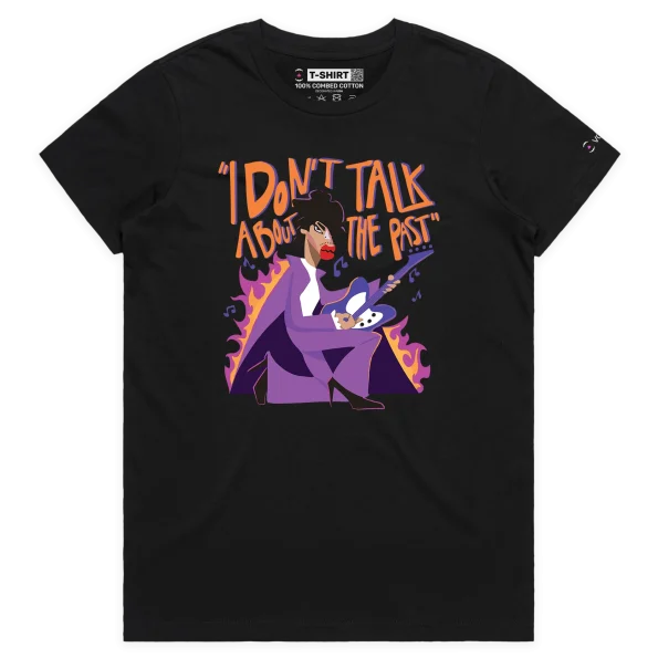 Black Female Prince: ‘I Don’t Talk About The Past’ T-shirt design VOICEART