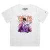 White Female Loose Prince: ‘I Don’t Talk About The Past’ T-shirt design VOICEART