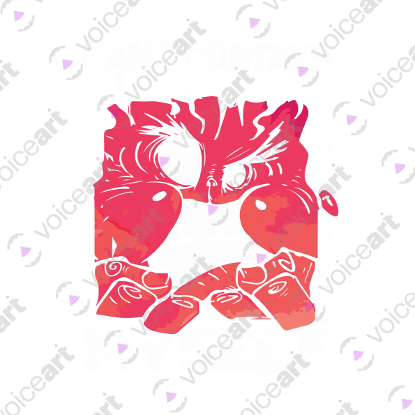 Black watermark The Angry ‘Can’t Contain Myself’ design VOICEART