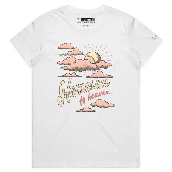 White Female Your ‘Home Run To Heaven’ T-shirt design VOICEART