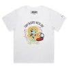 White Female Loose The T-shirt From Blusher With Love design VOICEART