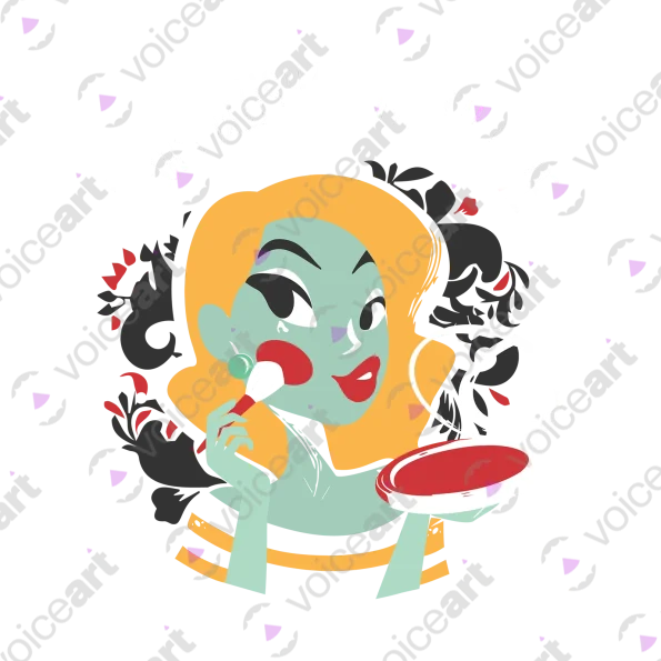 Black Watermark The T-shirt From Blusher With Love design VOICEART