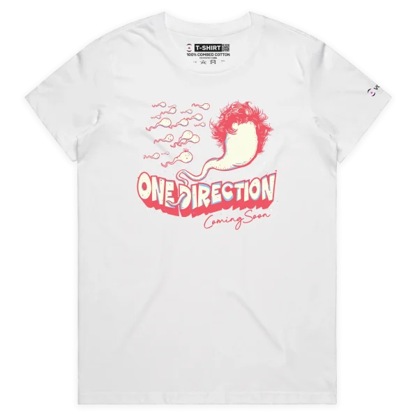 White Female Harry Styles, Sperm, BoyBand Premium Music T-shirt design VOICEART