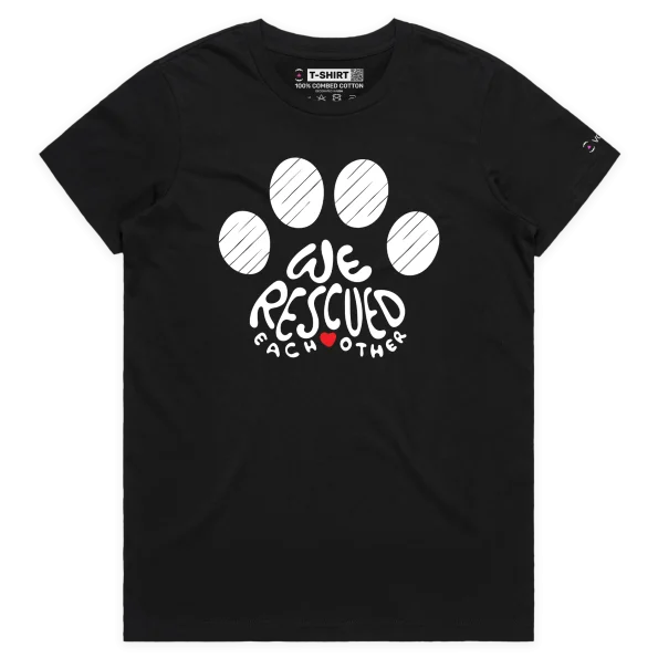 Black Female The Magic Of ‘We Rescued Each Other’ T-shirt design VOICEART